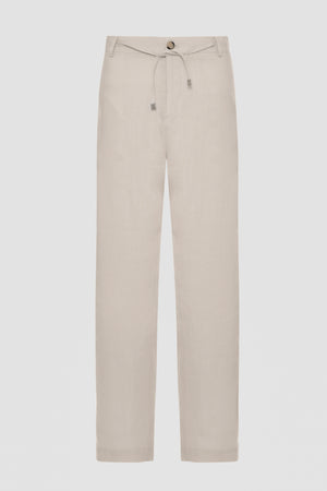 Off-White Linen Pant
