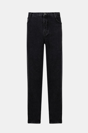 Black Straight Leg Jeans