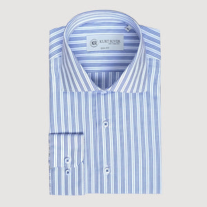 Blue Stripe Cotton Shirt