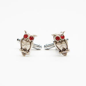 Red Owl Cufflinks