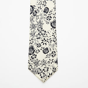 Prussian Floral Tie