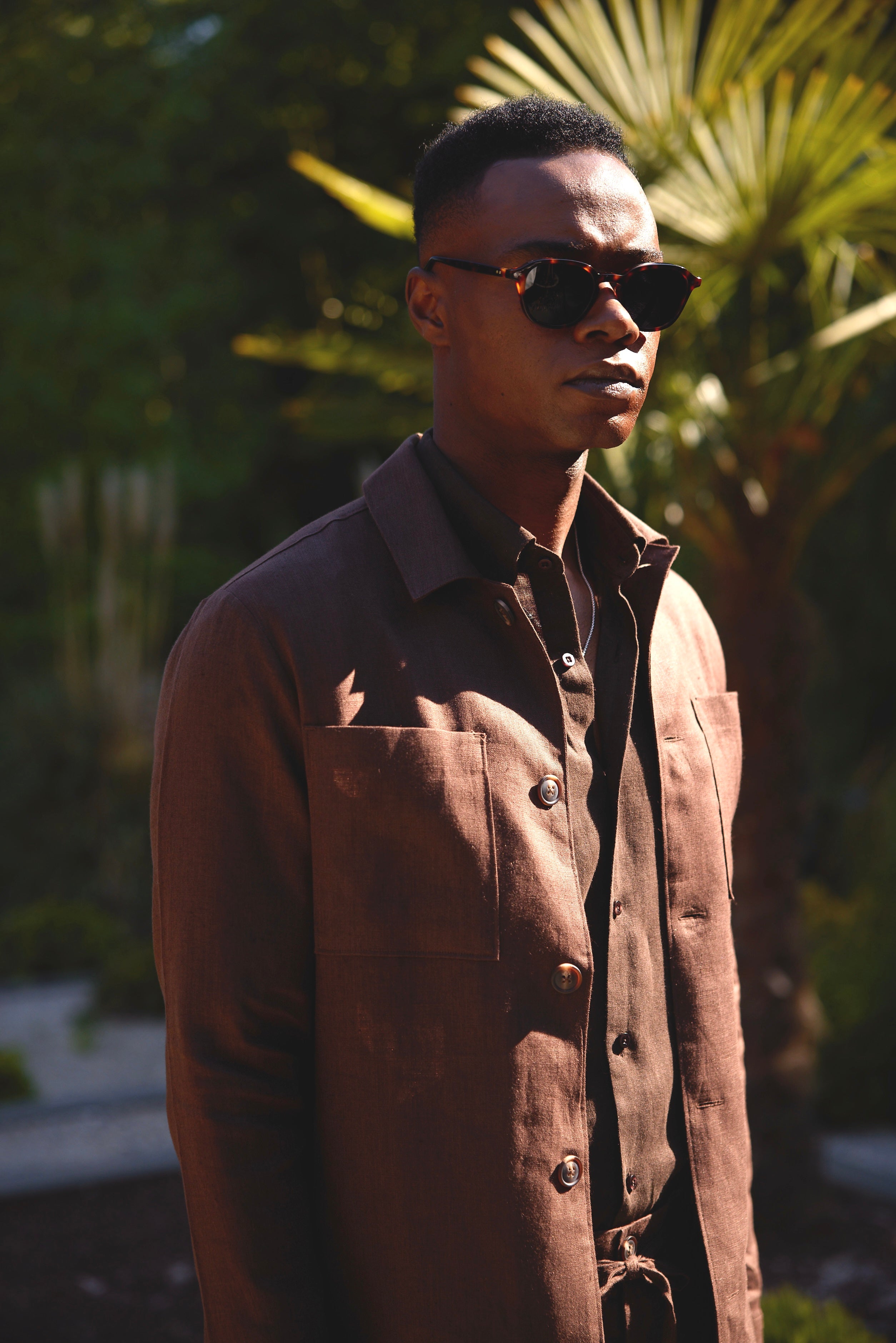 Brown Linen Jacket – Kurt River