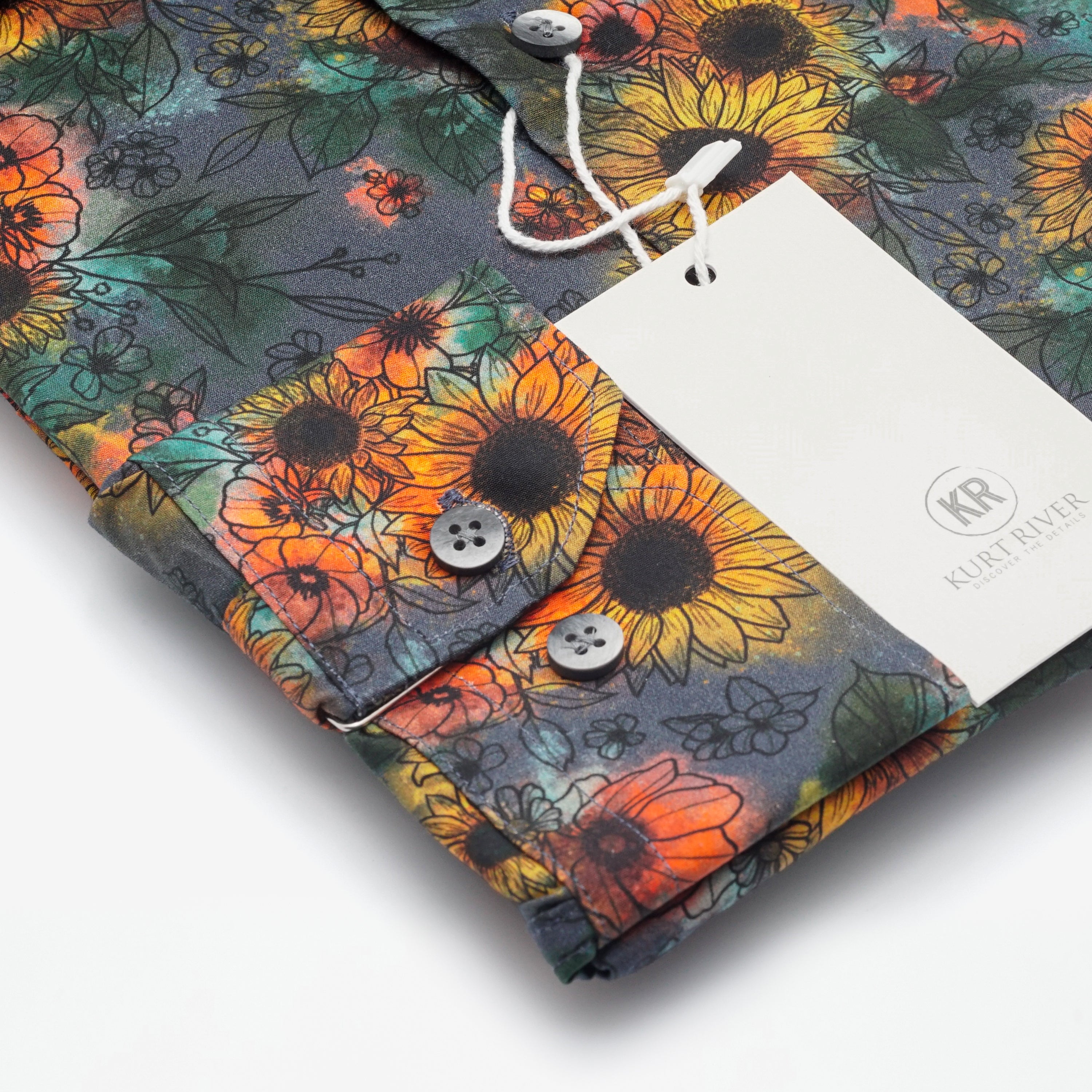 ROTITA Plus Size Orange Floral Print Blouse - USD $33.98 ROTITA Plus Size Orange Floral Print Blouse - USD $33.98
