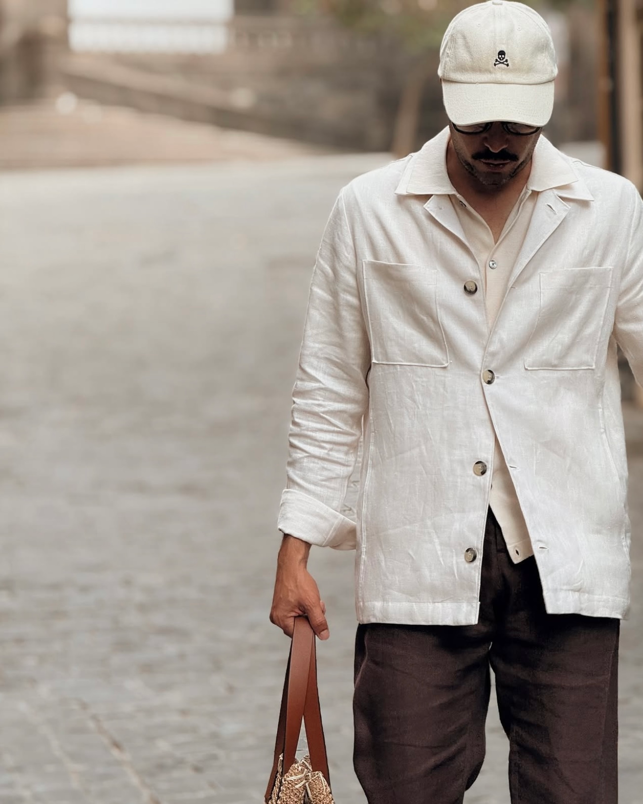 Off-White Linen Jacket – Kurt River