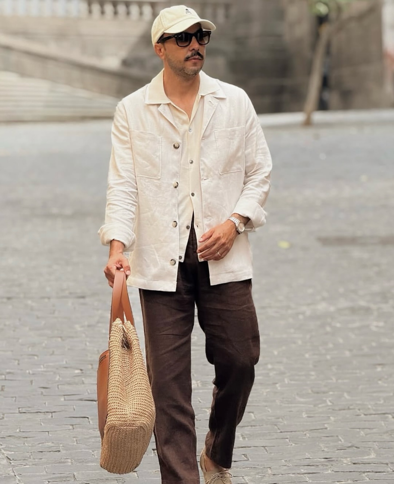 Off-White Linen Jacket – Kurt River