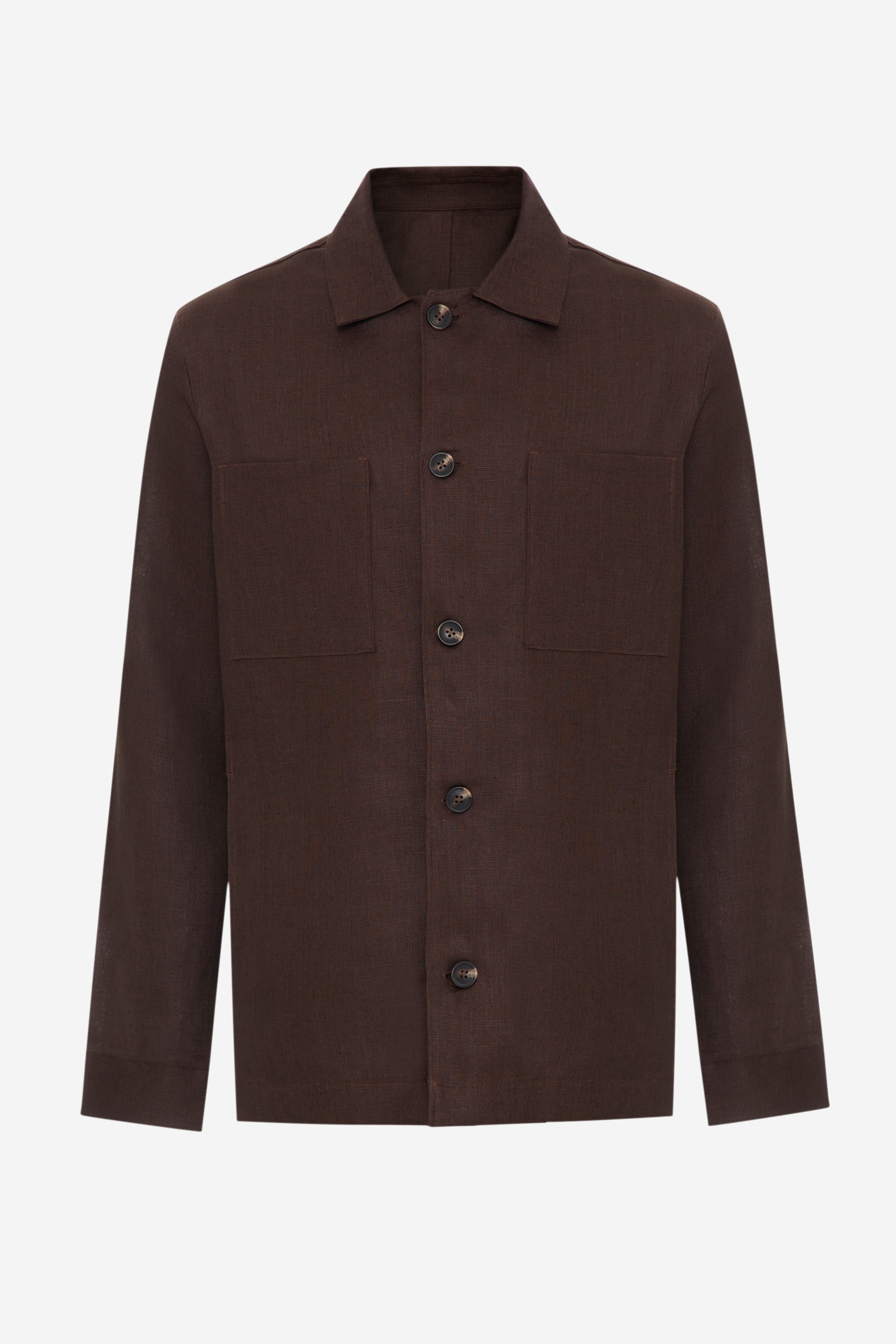 Brown Linen Jacket – Kurt River