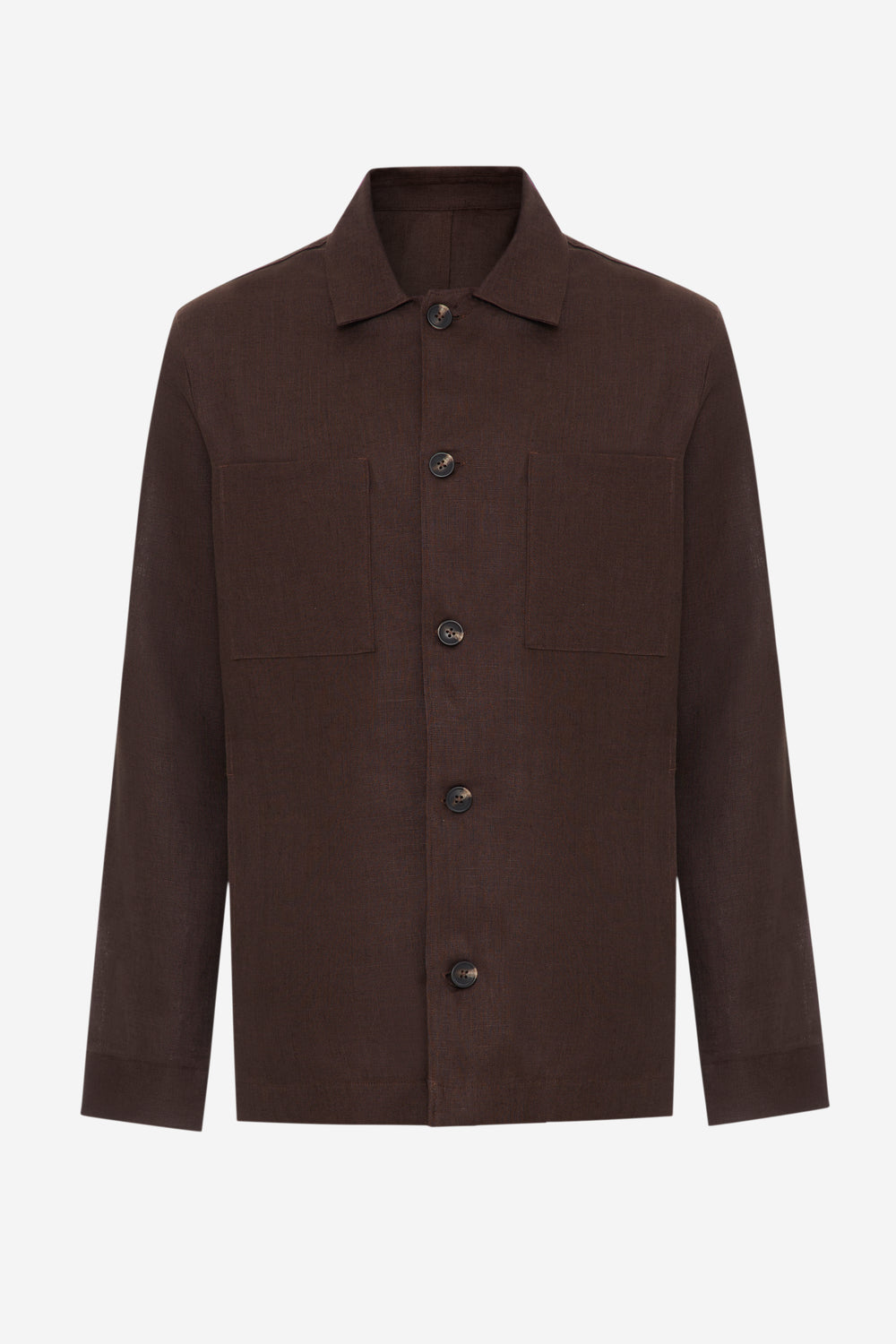 Brown Linen Jacket