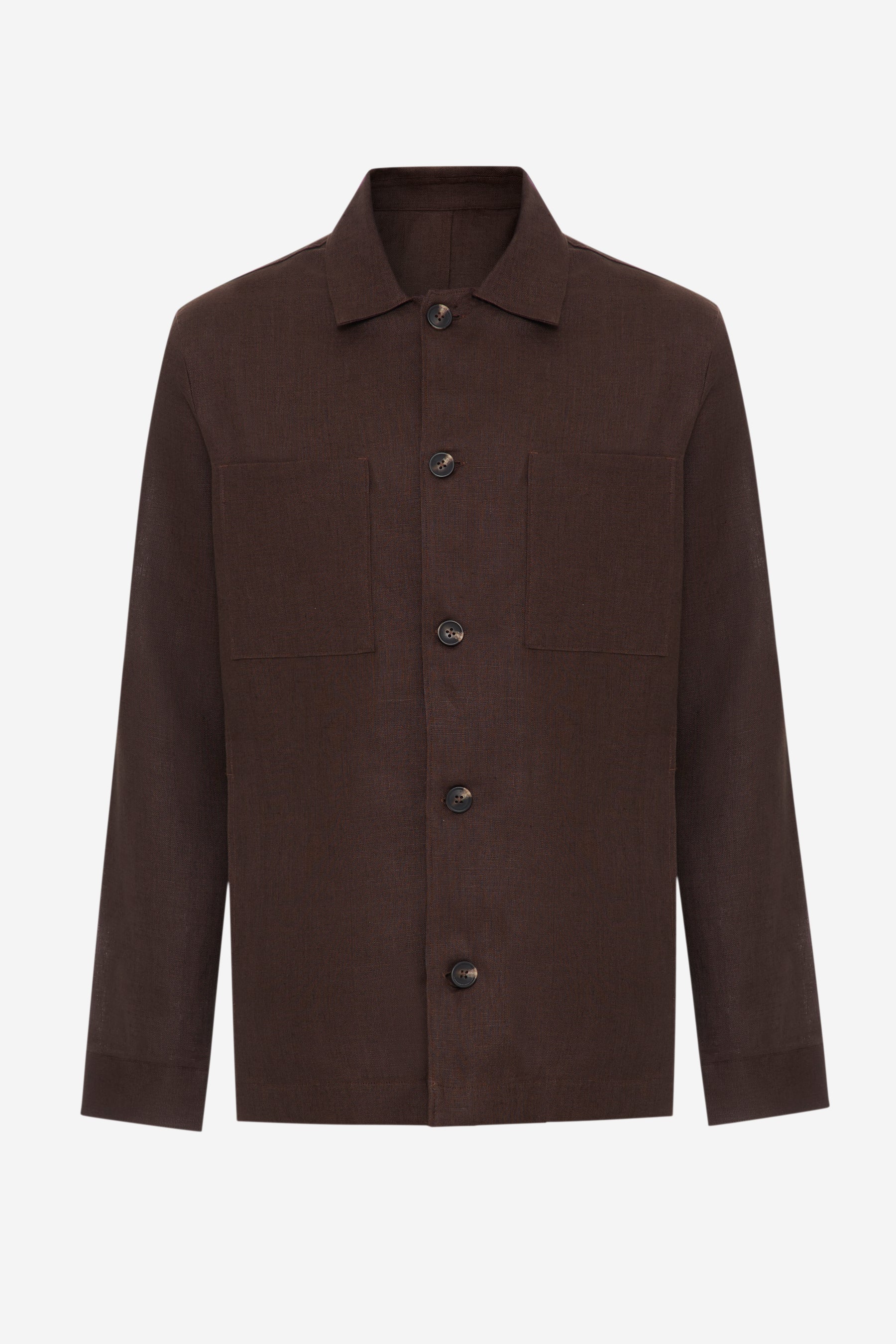 Brown Linen Jacket