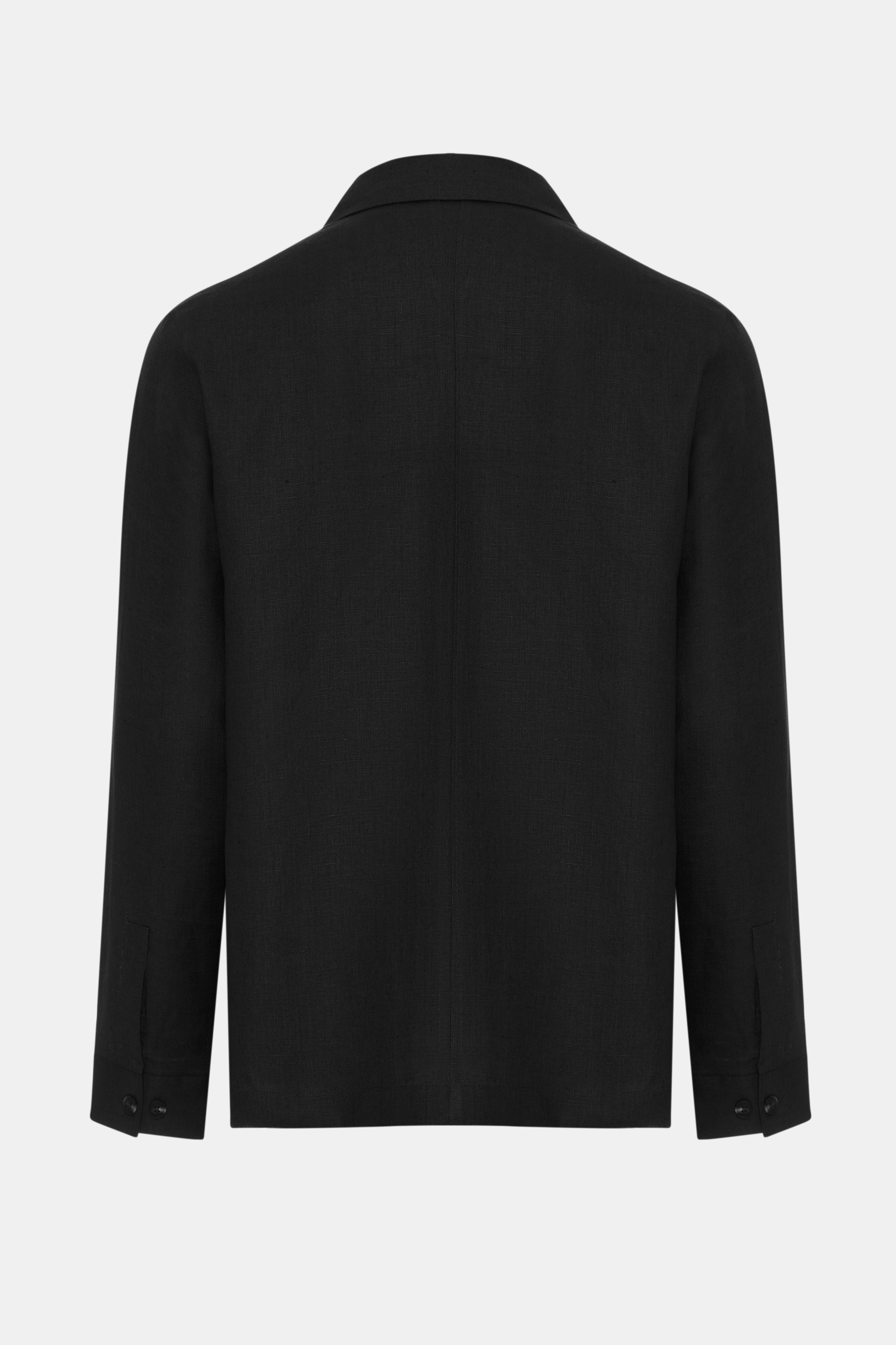 Navy Linen Jacket – Kurt River