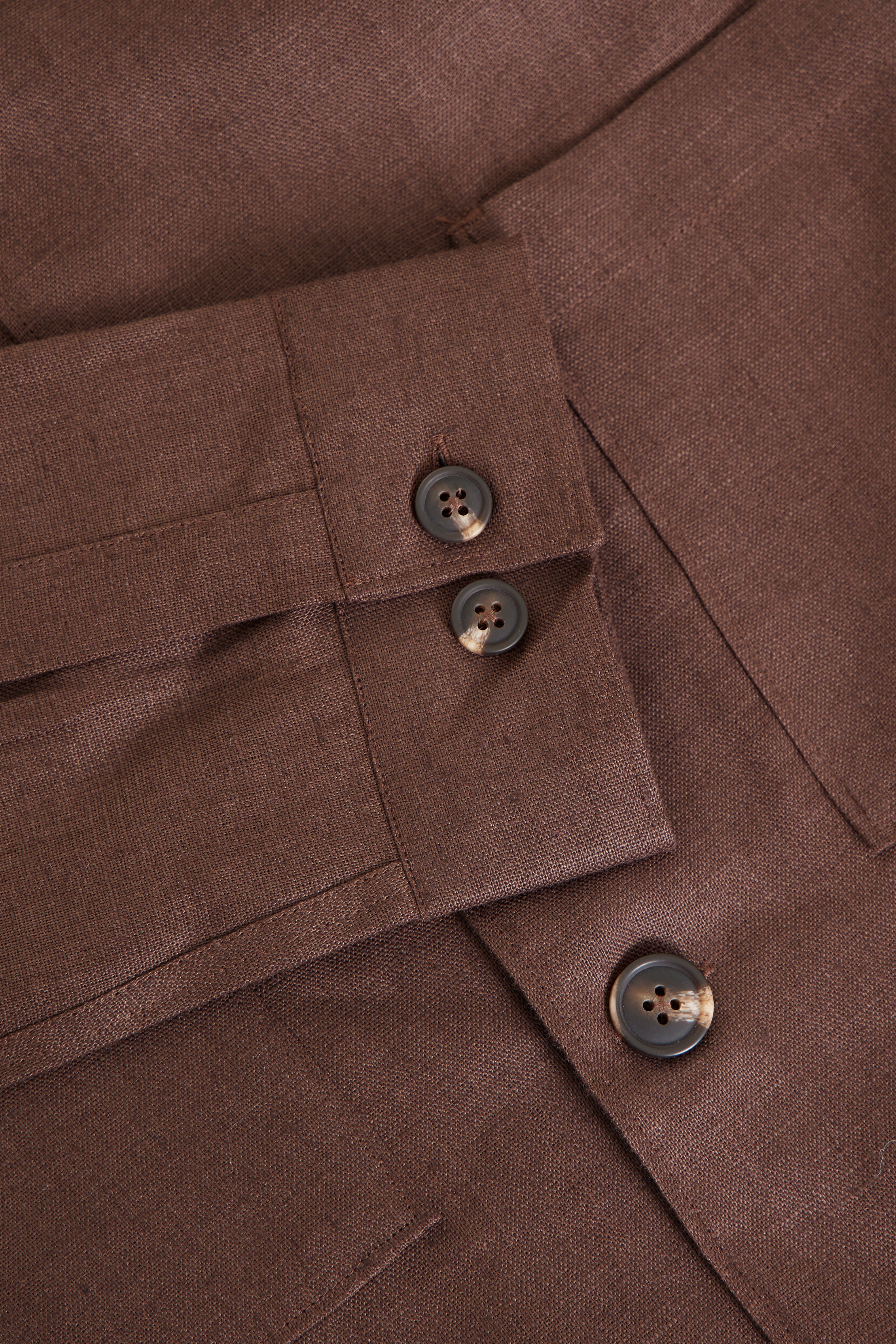 Brown Linen Jacket – Kurt River