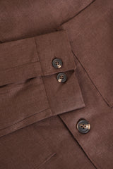Brown Linen Jacket