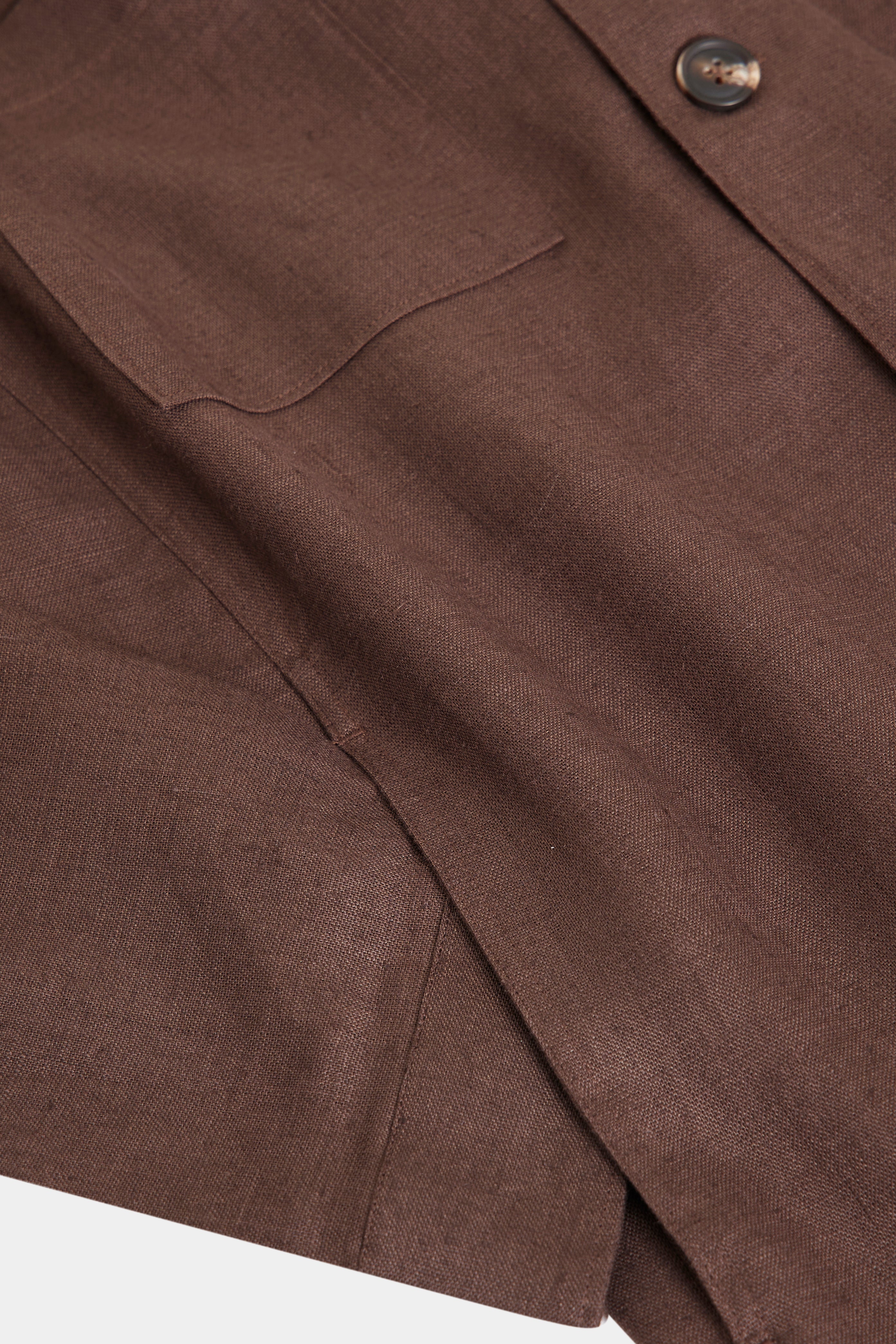 Brown Linen Jacket – Kurt River