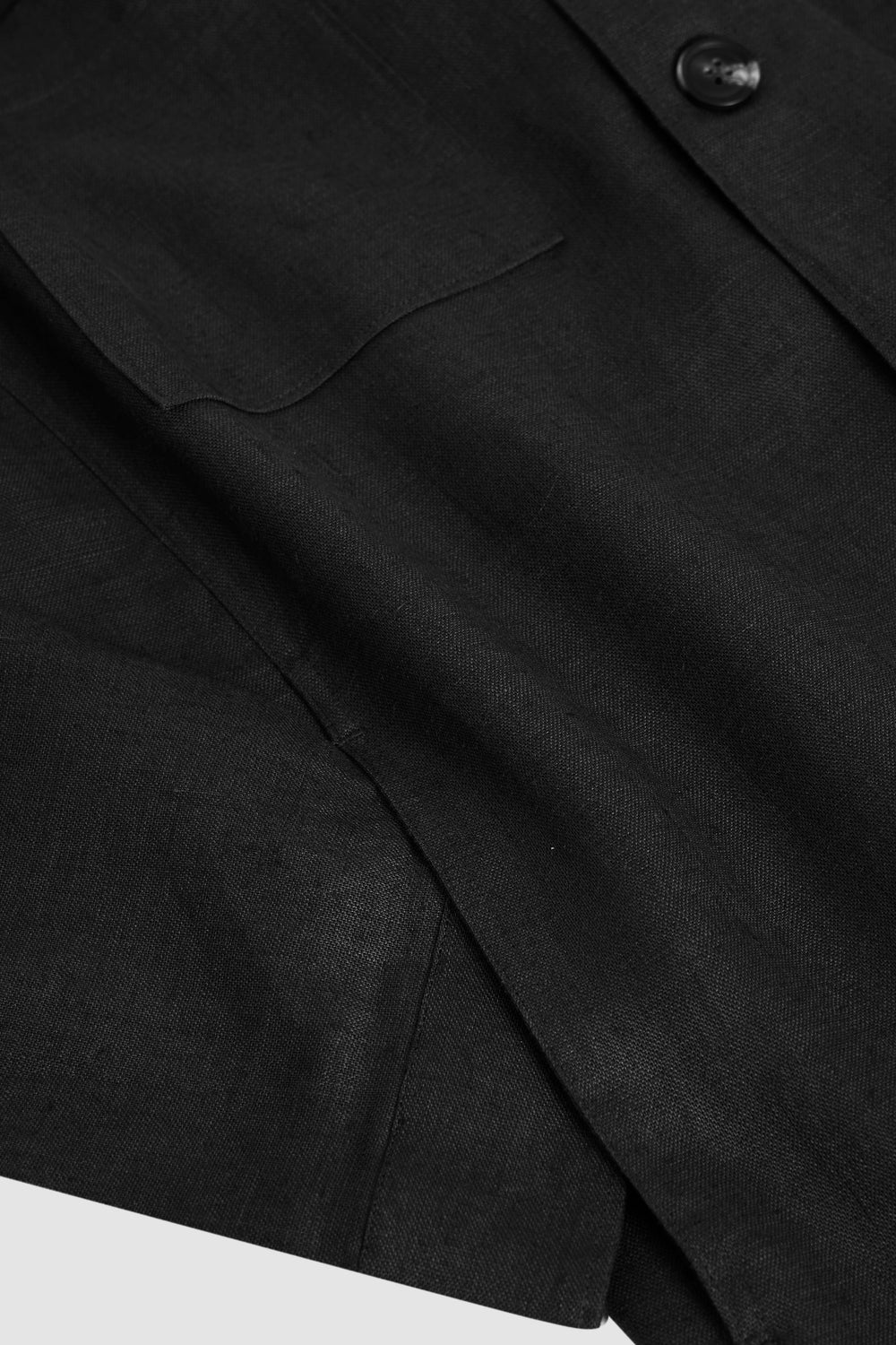 Navy Linen Jacket
