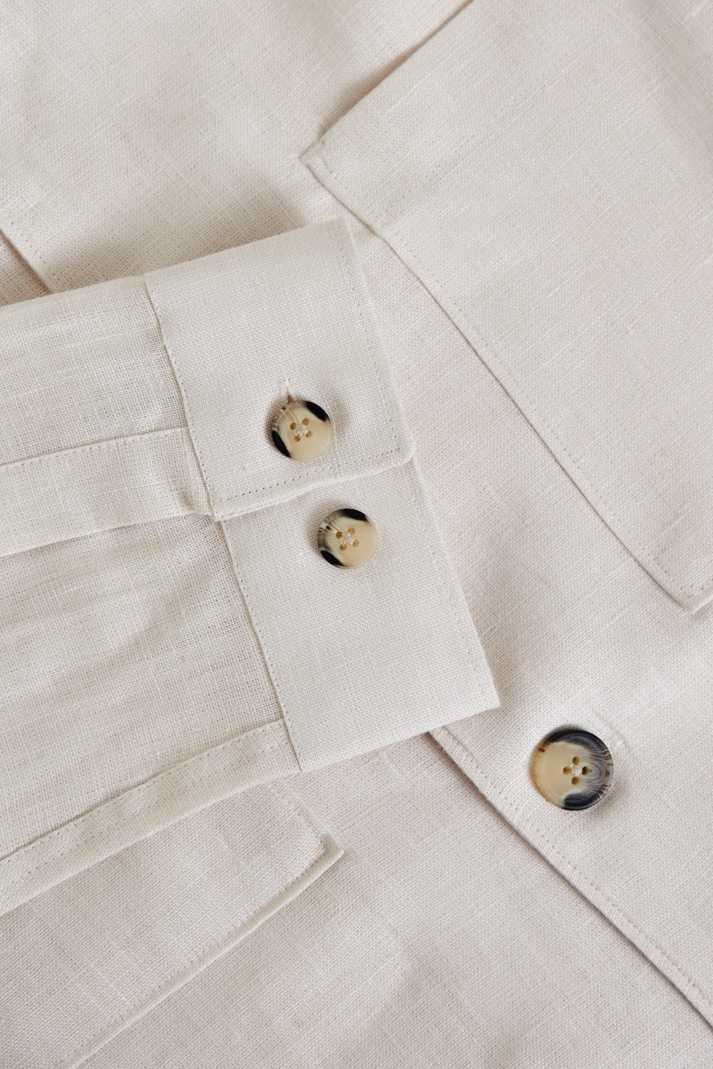 Off-White Linen Jacket