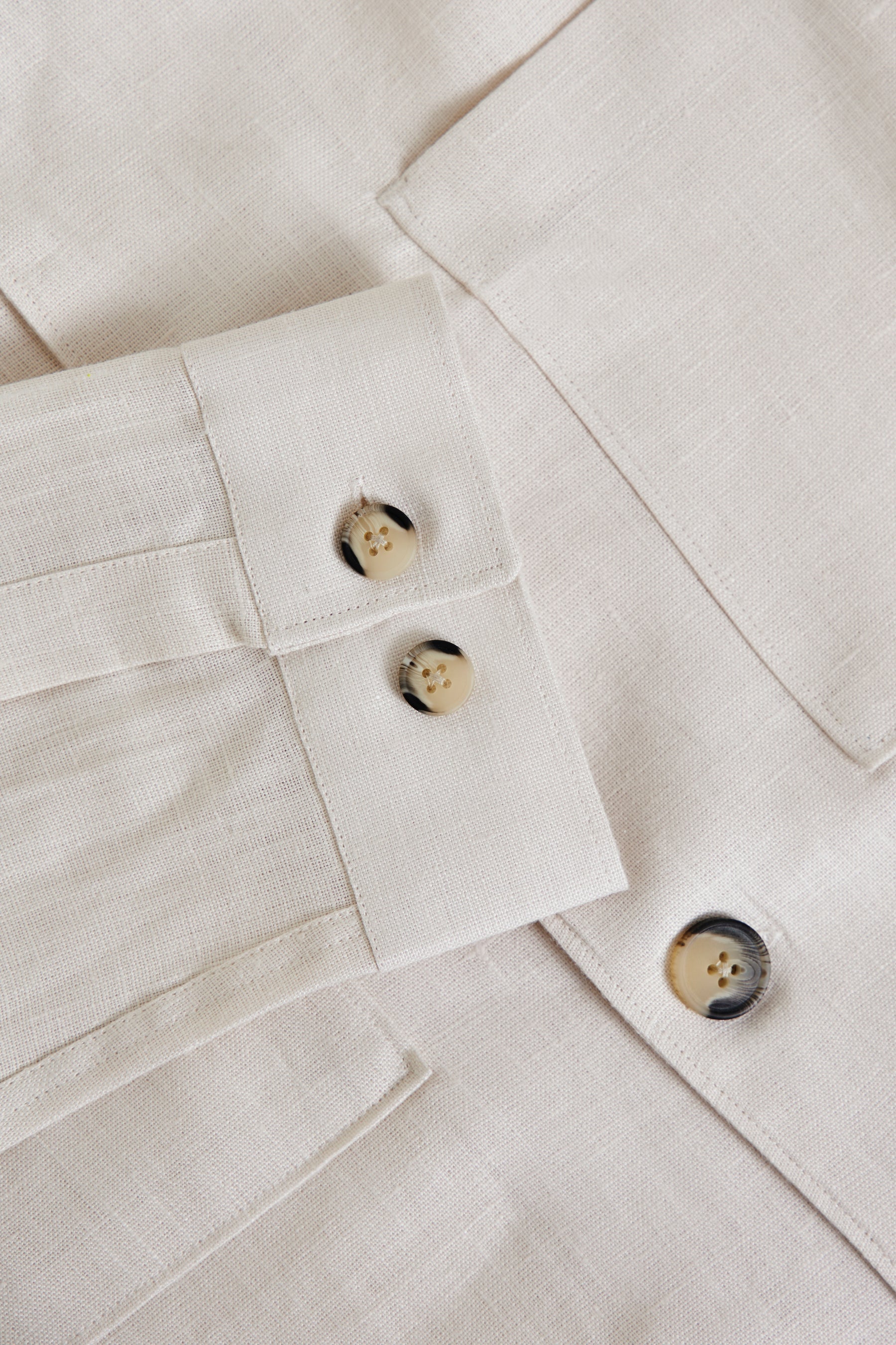 Off-White Linen Jacket