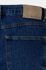 Blue Straight Leg Jeans