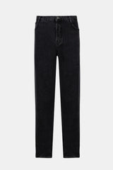 Black Straight Leg Jeans