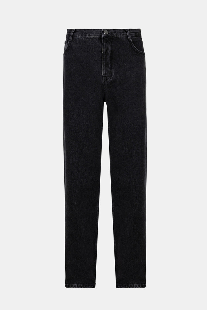 Black Straight Leg Jeans