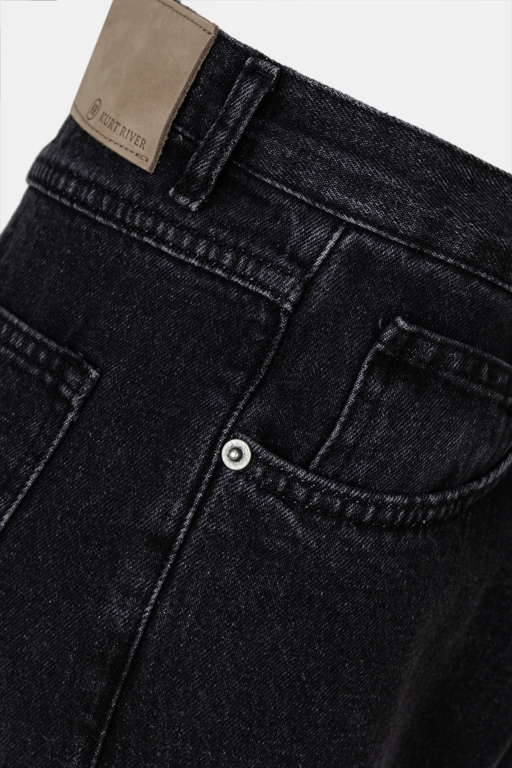 Black Straight Leg Jeans