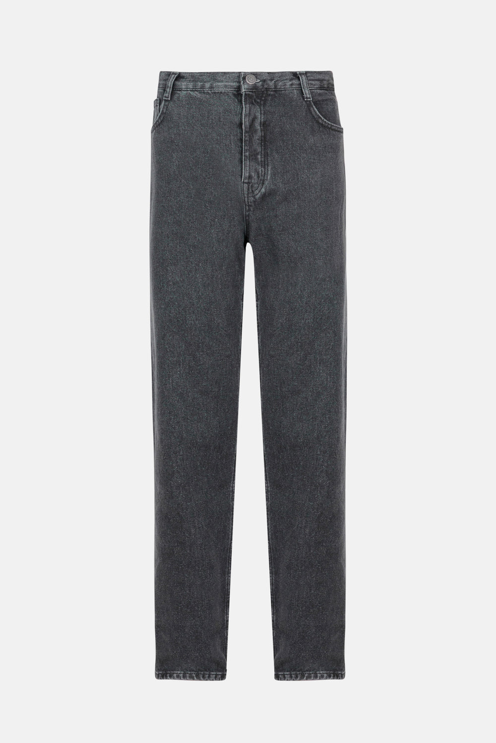 Grey Straight Leg Jeans