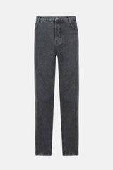 Grey Straight Leg Jeans