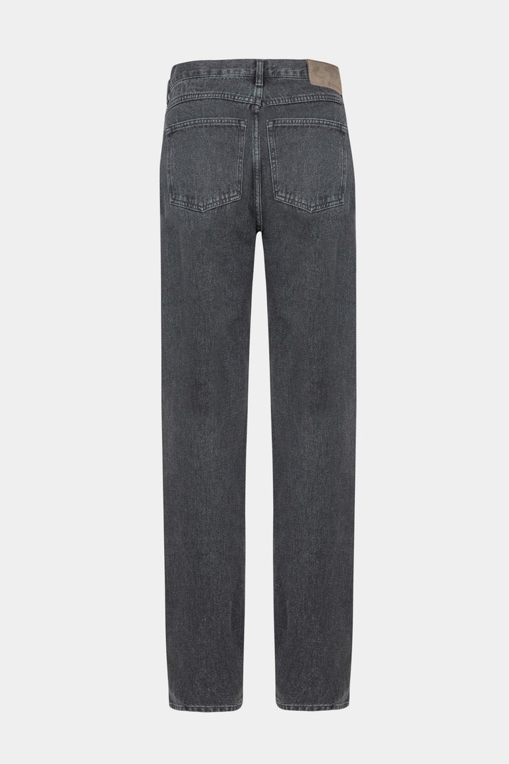 Grey Straight Leg Jeans