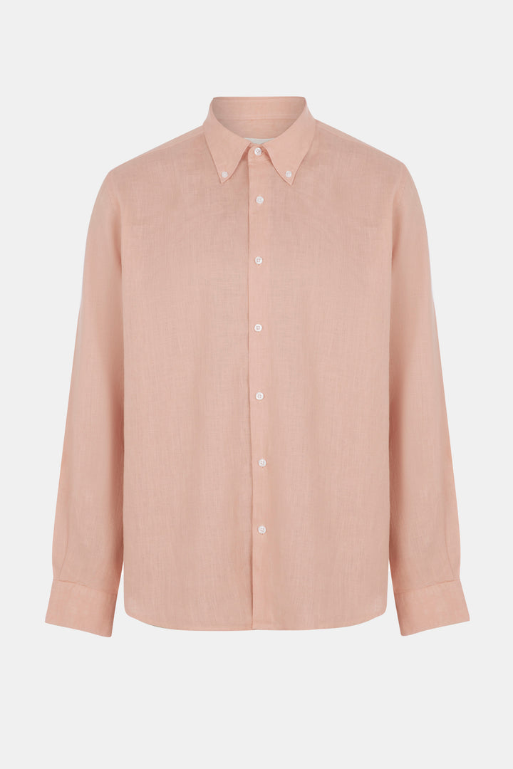 Light Pink Linen Shirt