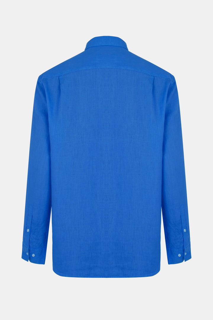 Blue Linen Shirt