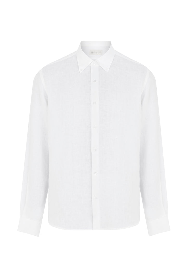 White Linen Shirt