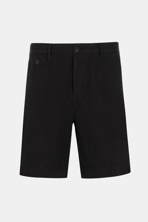 Black Linen Short