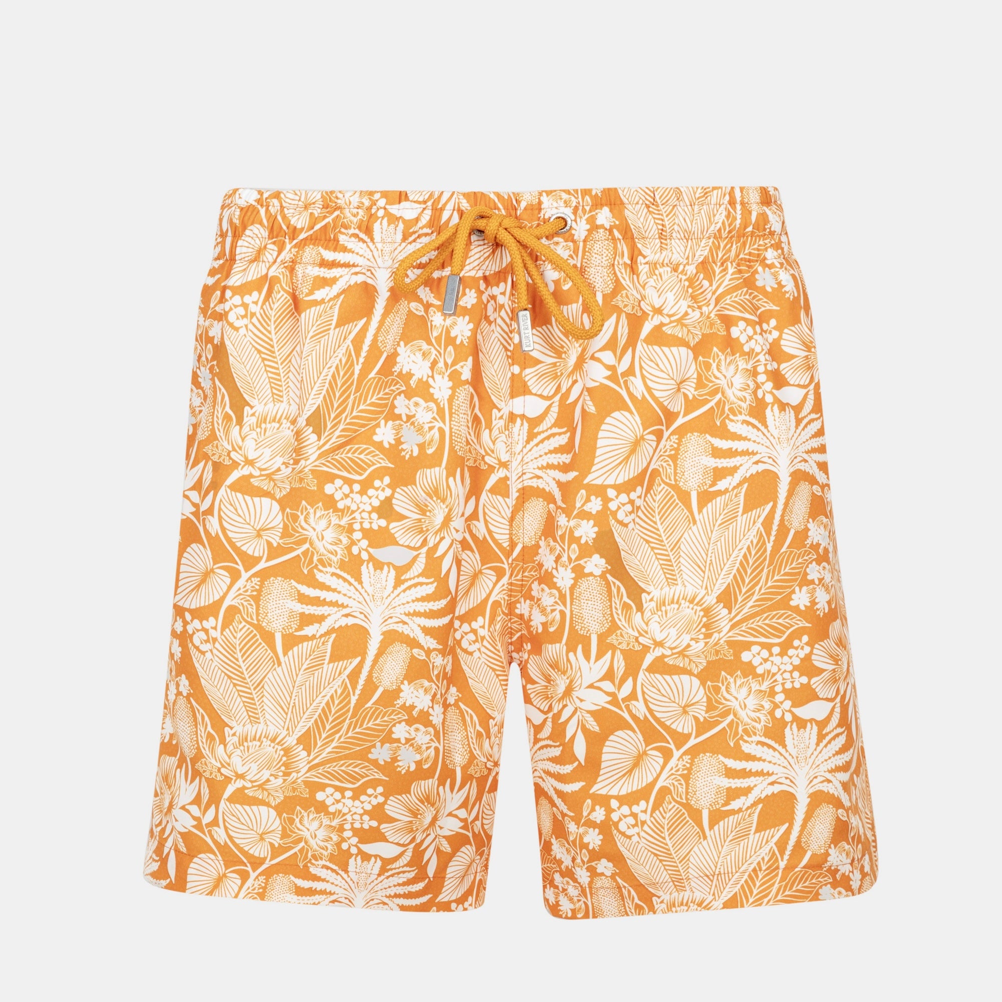 Orange Palm Swim Short – Kurt River