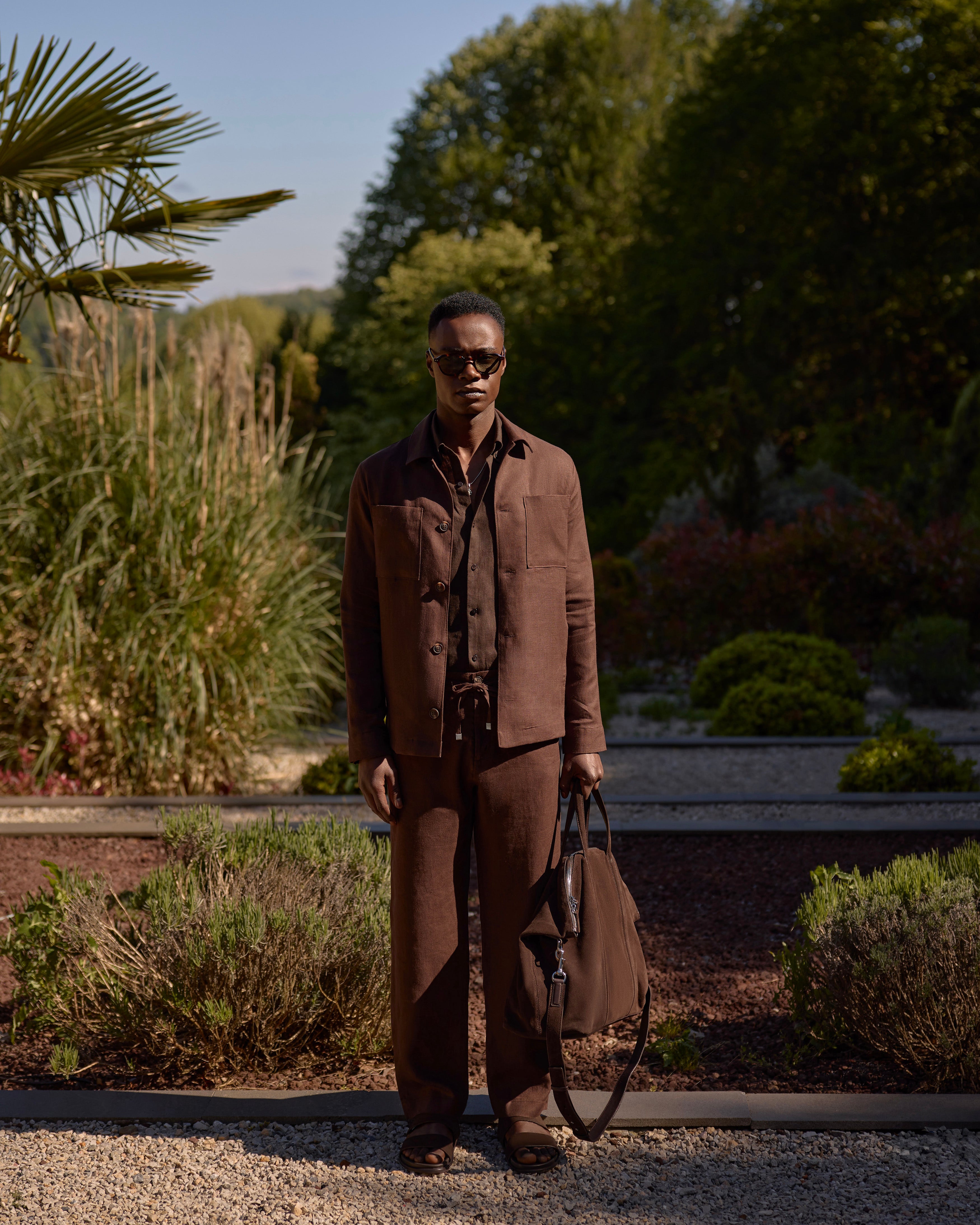 Brown Linen Jacket – Kurt River
