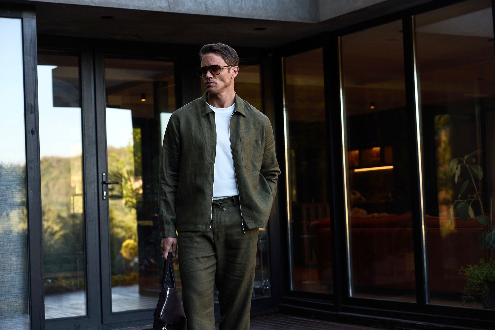 美品TODAYFUL Dobby Linen Jacket/38 Jacket Linen Beige | Kiton