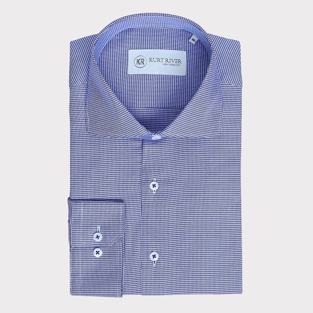 Blue Premium Cotton Shirt