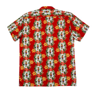Hawaiian Red Short Sleeve Shirt