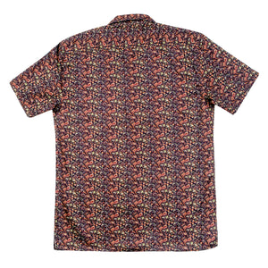 Brown Paisley Short Sleeve Shirt