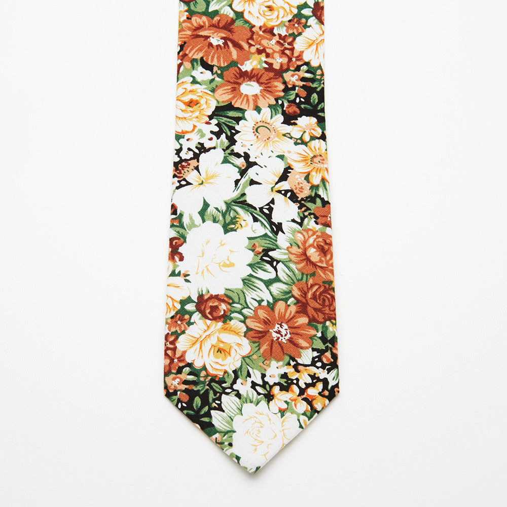 Borange Floral Tie