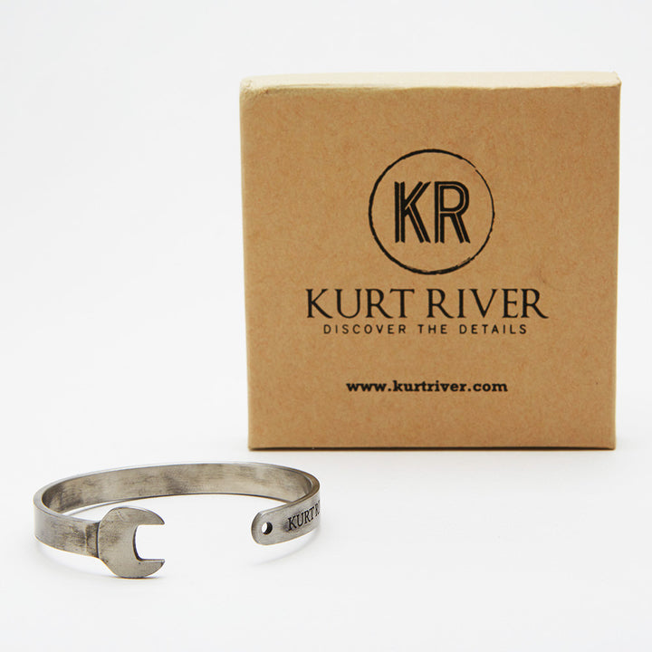 Silver Wrench Cuff