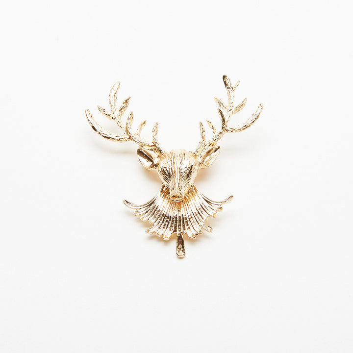 Golden Moose Pin