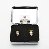 Green Owl Cufflinks