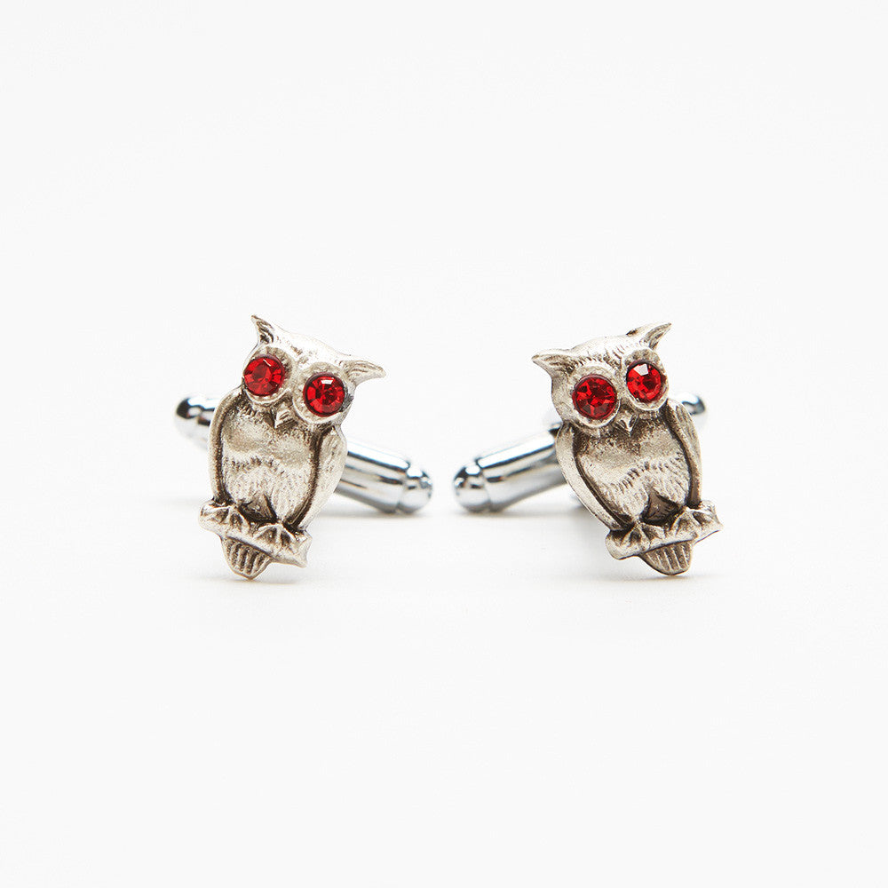 Red Owl Cufflinks
