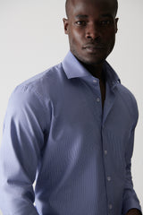 Blue Premium Cotton Shirt