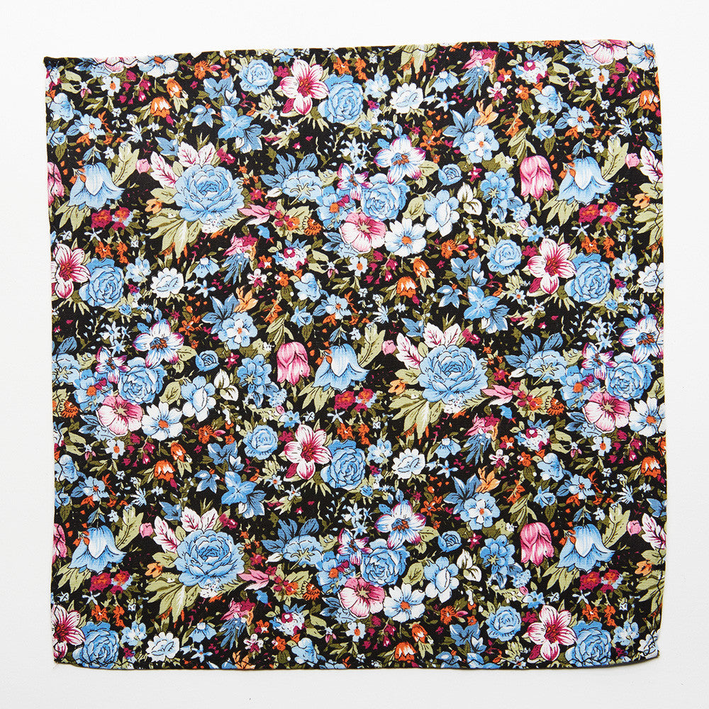 Aero Floral Pocket Square