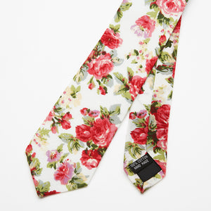 Amaranth Floral Tie