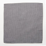 Black Plaid Pocket Square