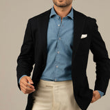 Blue Denim Cotton Shirt