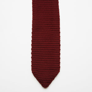 Bordeux Knit Tie