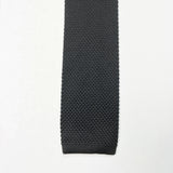 Black Knit Tie