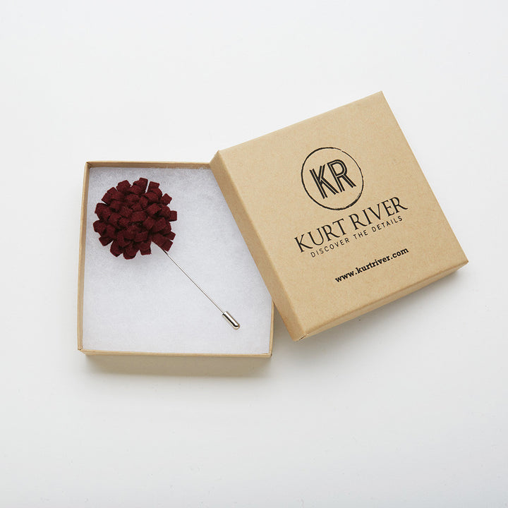 Barn Red Dandelion Pin