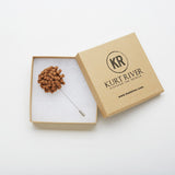 Brown Sugar Dandelion Pin